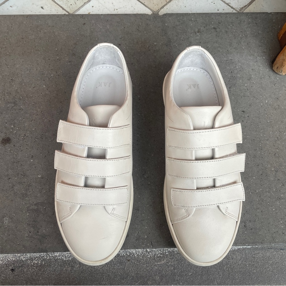 JAK Fika White Sneakers Size EU 37